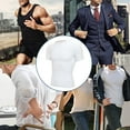 thumbnail image 6 of Mens Shapewear Seamless Body Shaper Abdomen Slim Undershirt Abs Belly Control Tank Tops, 6 of 6