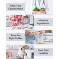 thumbnail image 2 of RENPHO Digital Food Scale with Nutritional Calculator, Smart Food Kitchen Scale, Food Weight Scale Grams and Ounces for Weight Loss, Calorie, Macro a, 2 of 8