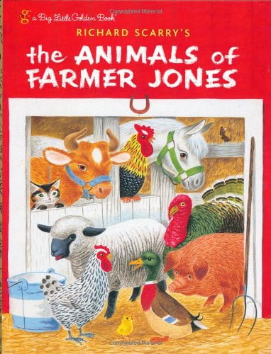 Pre-Owned Richard Scarry's the Animals of Farmer Jones (Hardcover) 0375827188 9780375827181