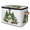Multicolor 3, variant on ADECORIVY Vintage Christmas Storage Bin with Lid, Fabric Foldable Shelf Baskets Boxes, Brown Bear Closet Lidded Storage Bins, Clothes Organizer Container with Handles for Bedroom Home