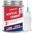 thumbnail image 1 of [Adhesivo] Cemento adhesivo acrílico transparente Berkland de 120 ml con aplicador, 1 of 8