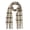 Green Plaid, variant on Unisex Wool Plaid Scarf with Tassels Winter Warm 170x30 cm