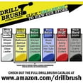 thumbnail image 3 of Boat Accessories - Kayak - Cleaning Supplies - Drill Brush - Rotary Cleaning Brushes for Boats and Watercraft - Canoes, Jet-Ski, Bass - Fiberglass, Aluminum, Gel Coat, Wood, Painted - Boat Hull, 3 of 8