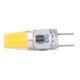 thumbnail image 2 of Bombilla LED G8 3W 300LM Mini bombilla BiPin regulable AC120V para lámparas de mesa de araña (Blanc 6000-6500K), 2 of 7
