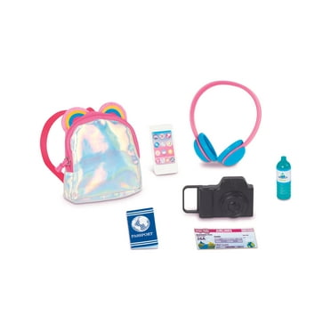 My Life As Travel Play Set for 18-inch Doll, 7 Pieces Included, Multi-color