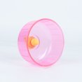 thumbnail image 2 of 2 Roue d'Exercice de Hamster, 12cm Accessoire de Cage de Roue de Hamster Silencieux Transparent, Jouet Hamster, Roue de Course pour Chinchilla Gerbils Bleu Rose, 2 of 5