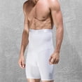 thumbnail image 4 of Pantalones cortos con control de barriga para hombre, cintura alta, adelgazante, moldeador de cuerpo, levantador de glúteos, faja sin costuras para el vientre, 4 of 7