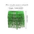 thumbnail image 3 of Coduop Women Belly Skirt,Sequined Fringe Miniskirt,Mini Skirt for Dance Performance,Rave Party, 3 of 9