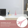 thumbnail image 3 of WEUVEB Tower Effiel Decor Eiffel Tower Statue Pink Alloy 2Pcs European Decor Travel Memories, 3 of 9