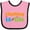 Pink and Black, variant on Inktastic Climbing Is My Life Boys or Girls Baby Bib