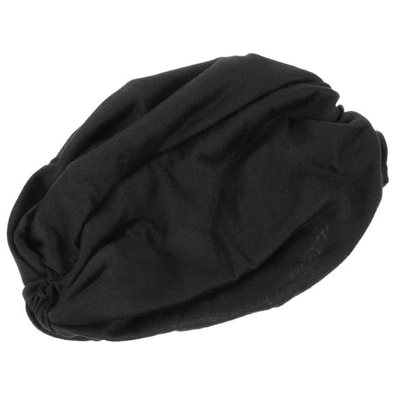 Worgeous 1Set Hat for Women Black Imitated Silk for Women for Patients