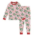 thumbnail image 3 of FUZHIQ Christmas Outfits for Girls, 2 Piece Outfit Sets Boys Girls Christmas Tree Print Long Sleeve Tee and Pants Set Round Neck Girls Fall Outfits, 3 of 6