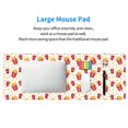 thumbnail image 5 of Rocae Popcorn for Gaming Mouse Pad, Mouse Pad Large, Office Computer Keyboard Mousepad, Keyboard and Mouse Pad with Stitched Edges,31.5 x 11.8 in, 5 of 5