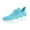 Blue, variant on Women's Breathable Walking Running Shoes Casual Lace Up Tennis Sneakers Non Slip Work Sport Athletic Orthopedic Shoes