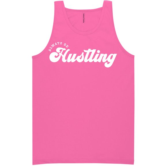 Always Be Hustling Neon Tank Top