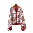 thumbnail image 1 of Billuyoard Manta de invierno de poliéster, portátil, colorida, de repuesto, reutilizable, lavable, Rectangular, para mantener el calor, mantas para el Suministros térmicos Rojo Blanco Tipo 1 Billuyoard HA071591-02, 1 of 6