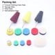 thumbnail image 5 of Juego de discos de esponja con almohadillas de espuma para pulir detalles de automóviles de 13 PCS, 5 of 7