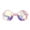 Pink, variant on 2Packs Goggles Rainbow Kaleidoscope Glasses Prism Sunglasses Festival Diffraction Goggles Cosplay Black Pink Clear