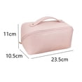 thumbnail image 2 of Large capacity cosmetic bag for women, portable travel wash bag, 2 of 5