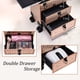 thumbnail image 4 of Estuche de maquillaje FRENESSA Professional Rolling con cajones en oro rosa, 4 of 7