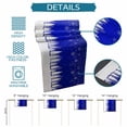 thumbnail image 6 of Blue Christmas Snowflakes Table Runner 48 Inches Long Farmhouse Dress Scarves, Xmas Balls Winter Pine Tree Dining Tablerunner for Coffee Table/Kitchen Island/Party Décor, 13" x 48", 6 of 8