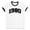 White/Black, variant on 1980 College Style Ringer Tee Shirt Unisex Large White/Black