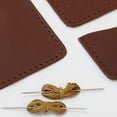 thumbnail image 3 of DIY Leather Bifold Wallet Kit - Do It Your Own Vegetable Tanned Natural Leather Wallet - Chestnut, 3 of 5