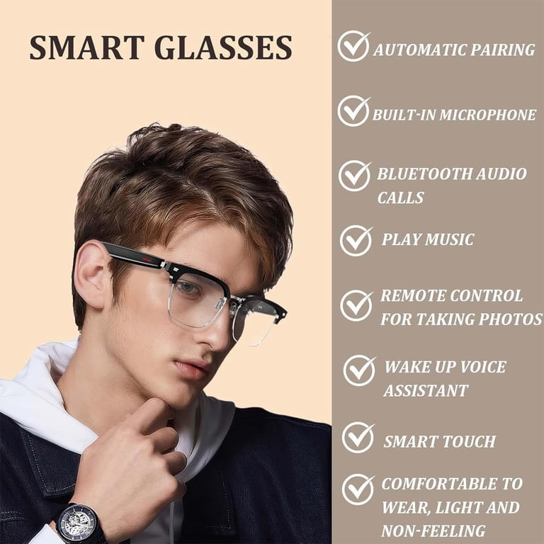 Nessthub Smart Glasses, AI Smart Bluetooth Translation  display picture 1