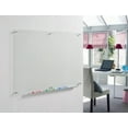 thumbnail image 2 of Audio Visual Direct Clear Glass Dry-Erase Board - 30" H x 45" L - (Non-Magnetic), 2 of 7