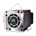 thumbnail image 2 of 110/130 Aluminum Shell Stepper Motor High Power And High Torque Optional Driver Set ,Low Noise, 2 of 2