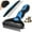 Black Blue, variant on 3PCS Pet Grooming Rake & Metal Comb & Bath Brush for Dogs and Cats, Double-Sided Dematting Tool, Extra-Wide Deshedding Dog Brush for Long Hair to Effectively Remove Tangles, Knots and Mats