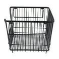 thumbnail image 1 of Freezer Storage Basket, 40 Pounds Load Bearing Black Large Opening Stackable Freezer Basket Easy Access  for Kitchen, 1 of 7