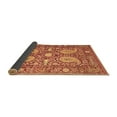 thumbnail image 2 of Ahgly Company Indoor Round Persian Brown Traditional Area Rugs, 5' Round, 2 of 4