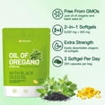 thumbnail image 5 of Oil of Oregano 6000 mg with Black Seed Oil - 300 Softgels | Max Strength with Carvacrol & Thymoquinone | Immune & Digestive Support | Non-GMO, Gluten Free, Dairy Free, 5 of 7