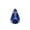 Blue, variant on U8MO 20pcs Sew On Glass Crystal Teardrop Rhinestones Flat Back Claw Cup Craft Beads-5x8mm-Brown