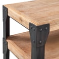 thumbnail image 5 of vidaXL Console Table Solid Acacia Wood 47.2"x15.7"x33.5", 5 of 6