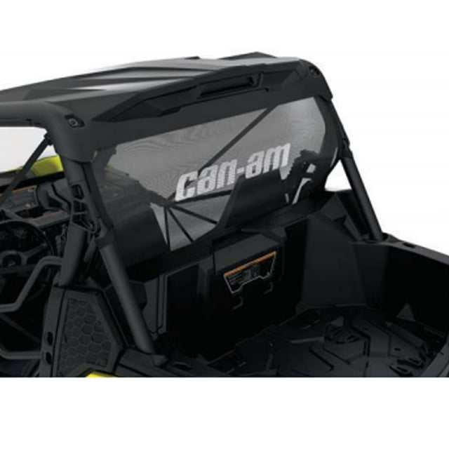 Can-Am Off-Road OEM Rear Wind Screen Maverick Trail Black, 715003664