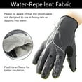 thumbnail image 6 of Bassdash WintePro Insulated Fishing Gloves Water Repellent with Fleece Lining Cold Weather Winter Gloves for Men Women Ice Fishing Hunting Photography Hiking, 6 of 7