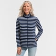 thumbnail image 3 of Lands' End Women's Anyweather Fleece Full Zip Print Jacket, 3 of 5