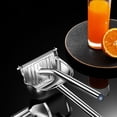 thumbnail image 4 of Durable Orange Hand Manual Juicer Lemon Squeezer Kitchen Tools Comfortable Grip Simple to Use and Clean Gift for Home, 4 of 15