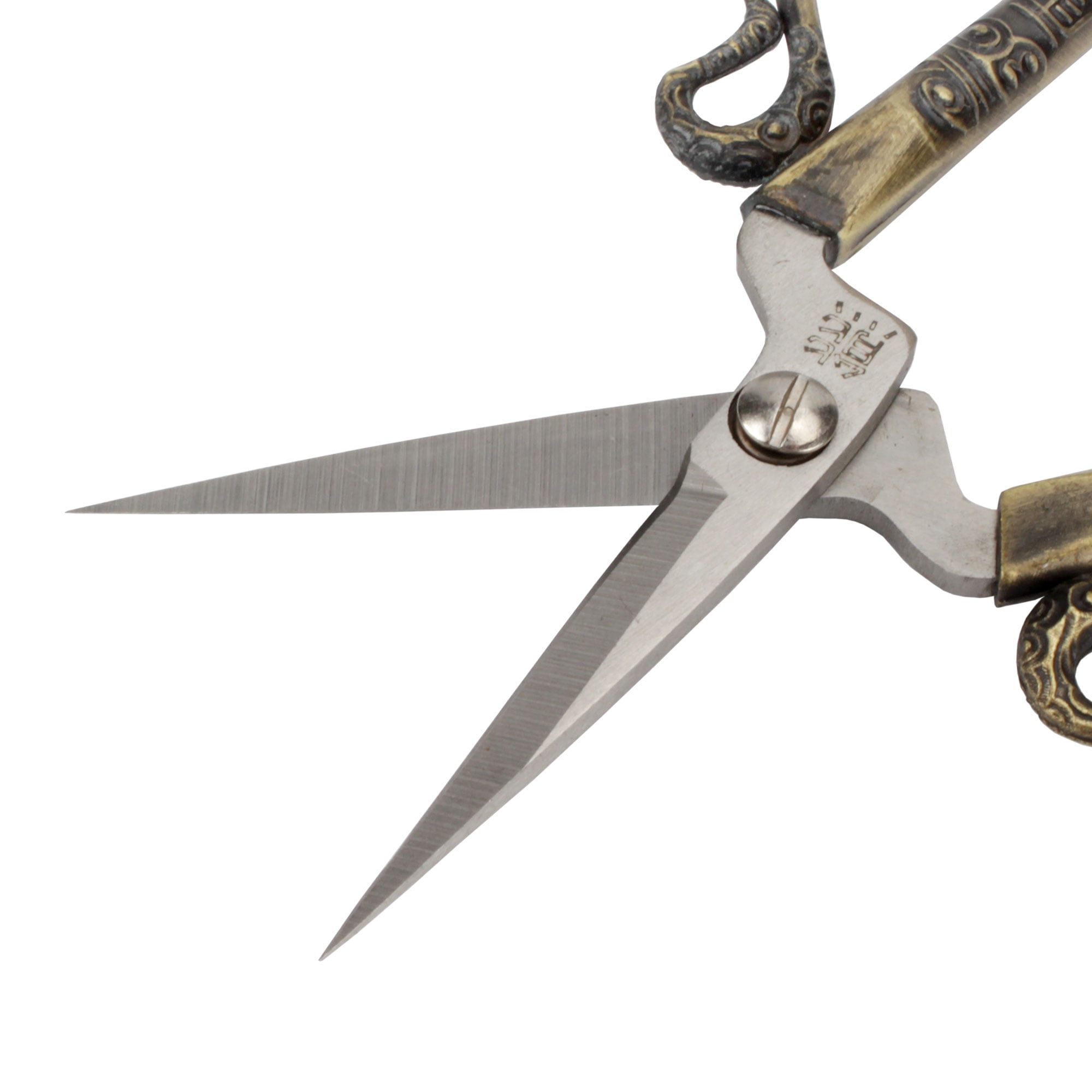 JubileeYarn Classic Chinese Small Embroidery Craft Scissors - Bronze, Copper, Silver - 1 Scissor Each
