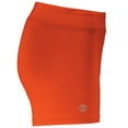 thumbnail image 5 of Holloway Sportswear L Womens PR Max Compression Shorts Orange 221338, 5 of 7
