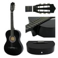 thumbnail image 3 of ZenSports 38-in Kids Beginner Acoustic Guitar Starter Kit 6 Strings W/Case, Strap, Tuner, Pick - Black, 3 of 9
