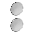 thumbnail image 3 of Bearachild Malla plana de aluminio Pantalla de pizza Horno Bandeja para hornear Net Utensilios para hornear 6 pulgadas 2piezas Plata 6 pulgadas, 3 of 6