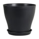 thumbnail image 2 of Macetas de plástico para plantas pequeñas | Macetero de jardín para interior y exterior con orificios de drenaje y bandejas - Macetas duraderas y ligeras para viveros | Ideal para suculentas, 2 of 9