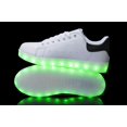 thumbnail image 5 of Hoverkick Mens Shooting Stars LED Sneaker (White / Black), 5 of 6