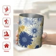 thumbnail image 5 of 12oz Coffee Tumblers Pioneer Flower Stainless Steel Vacuum Insulated Travel Tumbler Coffee Cups Mug with Lid and Straw with Cleaning Brush for Cold & Hot Drinks, 5 of 5
