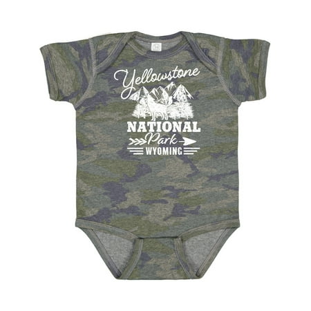 

Inktastic Wyoming Yellowstone National Park Gift Baby Boy or Baby Girl Bodysuit