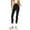 A-Black443, variant on Women's Leggings Fleece Lined Zip Up High Waisted Leggings Stretch Slim Fit Compression Casual Daily Wear Waist Shaping Leggings