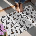 thumbnail image 4 of Halloween Witch Hats and Bats Door Rugs,Washable Non Slip Door Mats Indoor,Decorative Door Mats,Entry Mat Indoor for Entrance,Bedroom,Kitchen,Bathroom,20"x32", 4 of 6